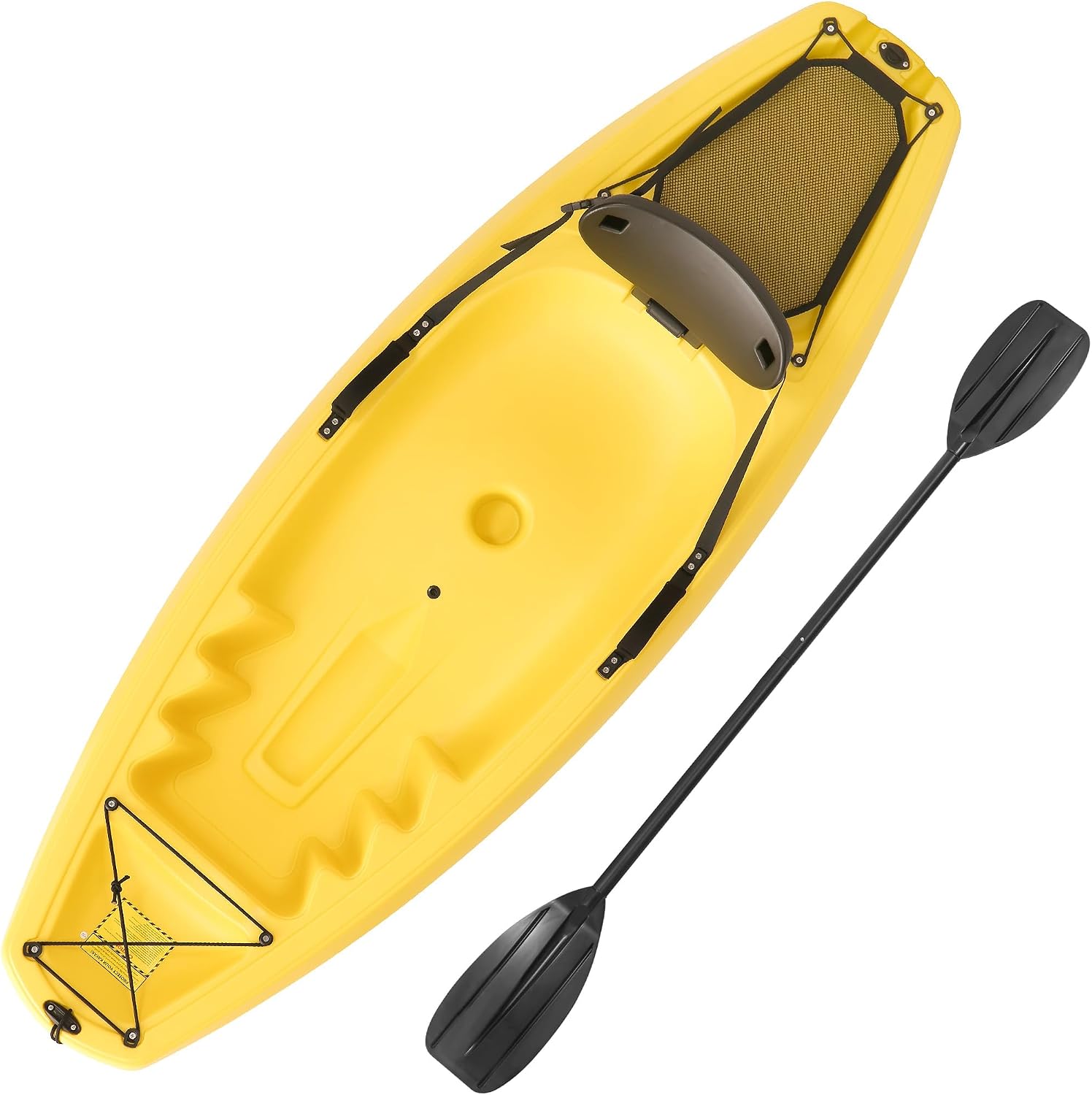 Fishing Kayak Paddle - เรือคายัคพร้อมไม้พาย ขนาด 6.5 ฟุต เรือพายสำหรับพักผ่อนและตกปลา พร้อมโครงสร้างแข็งแรง