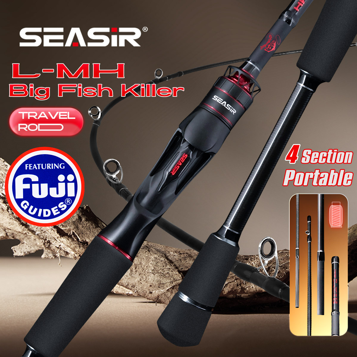 คันเบ็ดตกปลา Seasir Salminus X - Kastking Reel Zephyr บทวิจารณ์และราคา