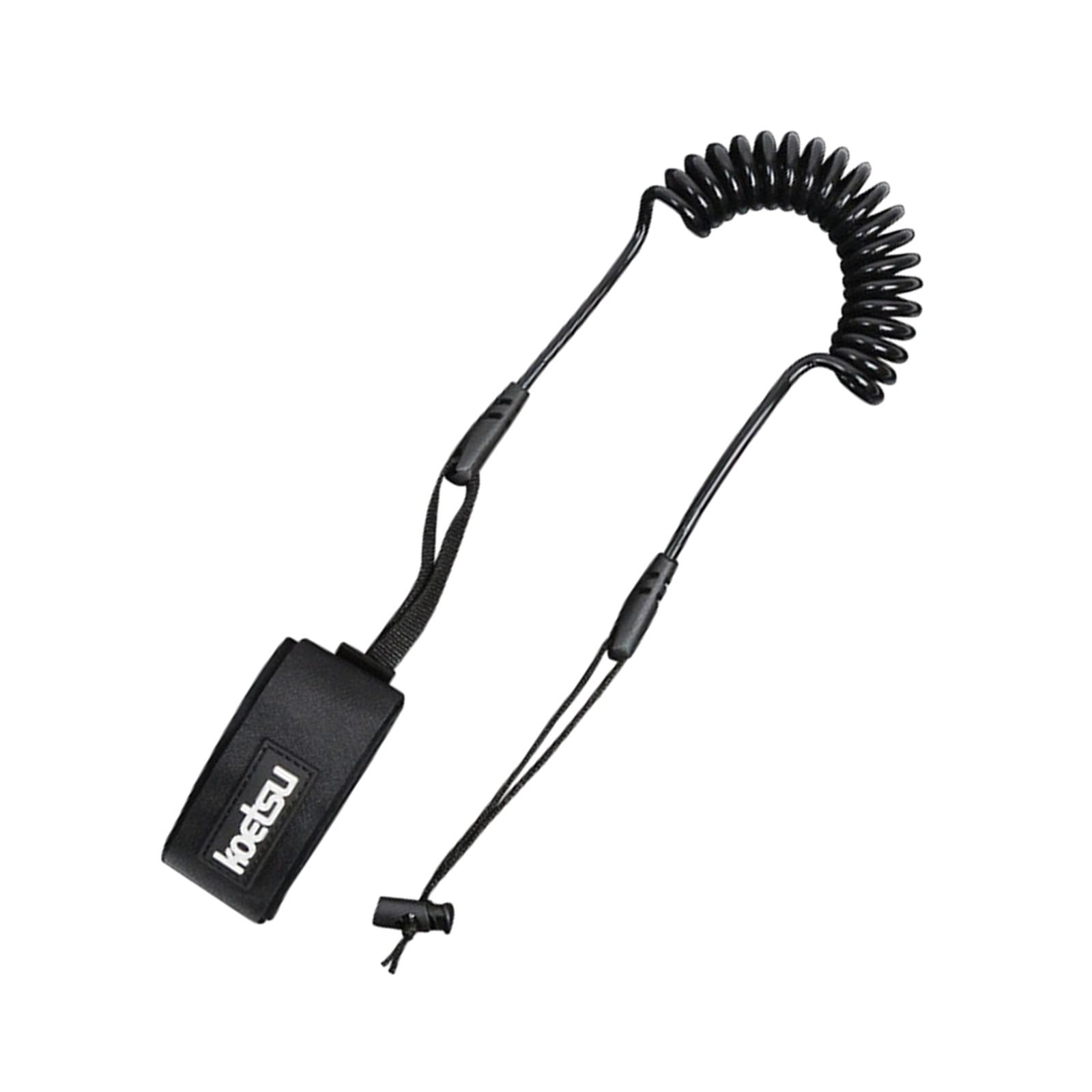 สายรัดพายเรือคายัคแบบขด สายรัด - Fishing Kayak Paddle Leash บทวิจารณ์และราคา